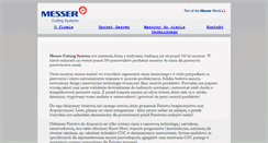 Desktop Screenshot of messer-cw.pl